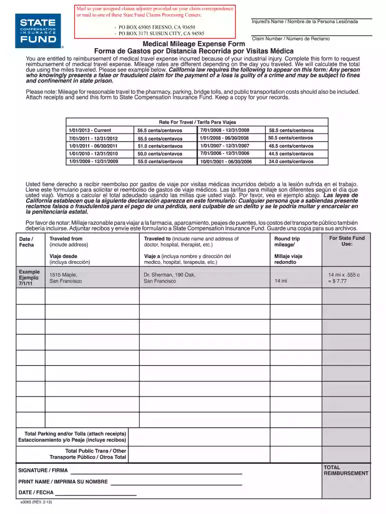 i a mileage form 2023 Preview on Page 1
