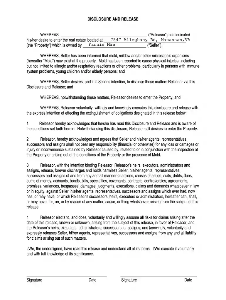 discoloration release Preview on Page 1