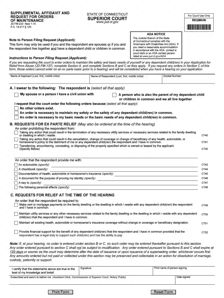 ct orders Preview on Page 1