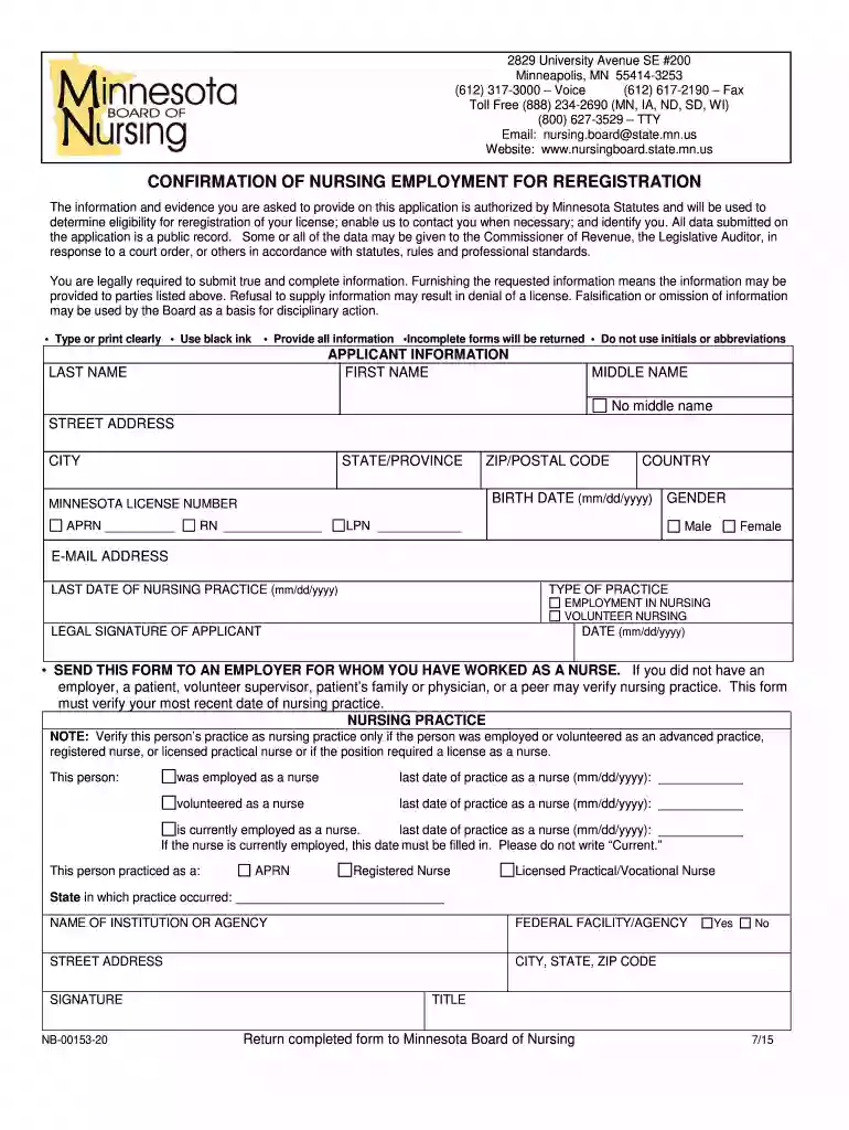 mn rn license lookup Preview on Page 1