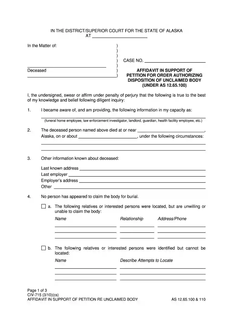alaska civ unclaimed Preview on Page 1