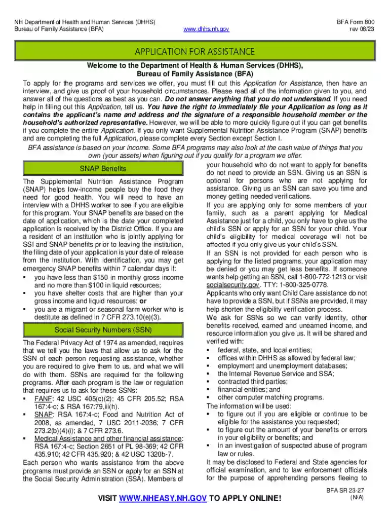 new hampshire assistance Preview on Page 1