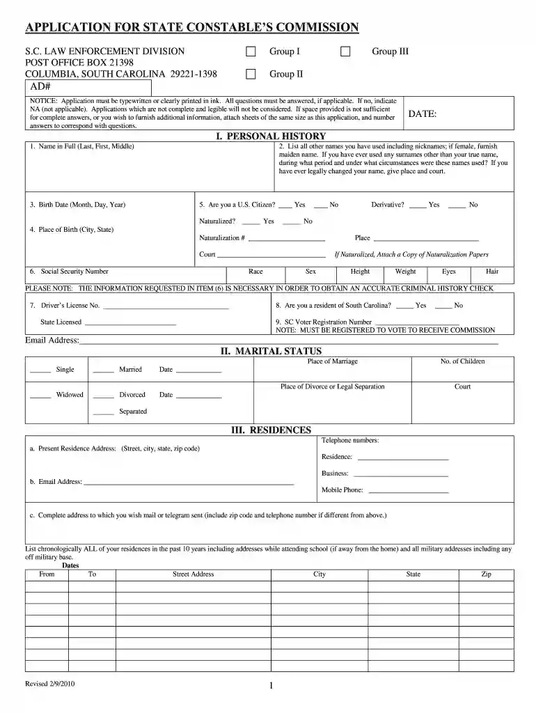 sc constable Preview on Page 1