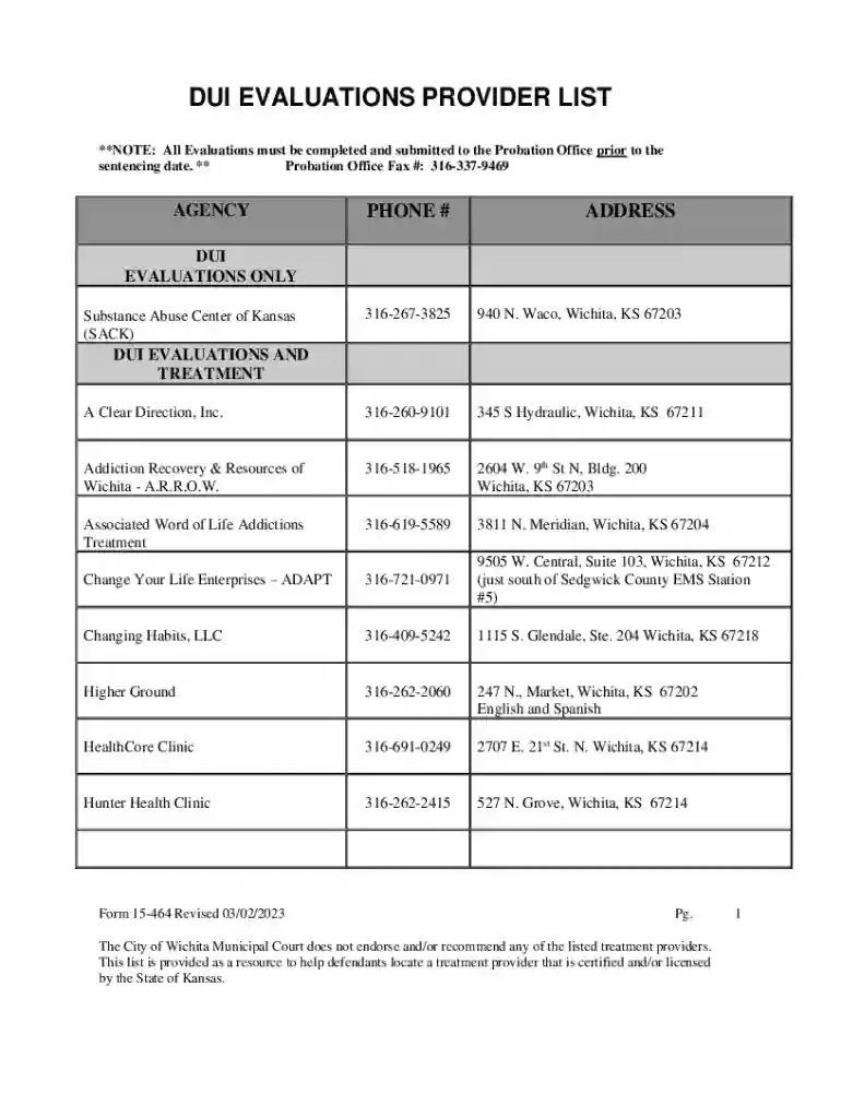 Probation ServicesPuyallup, WA Preview on Page 1