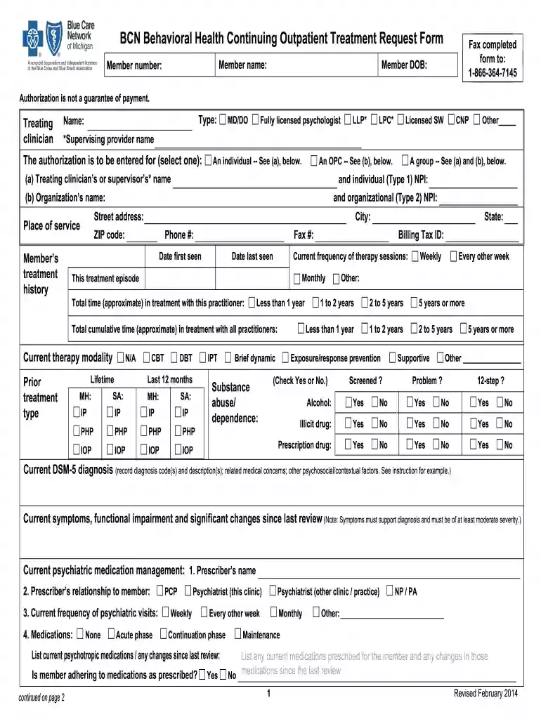 otr form Preview on Page 1
