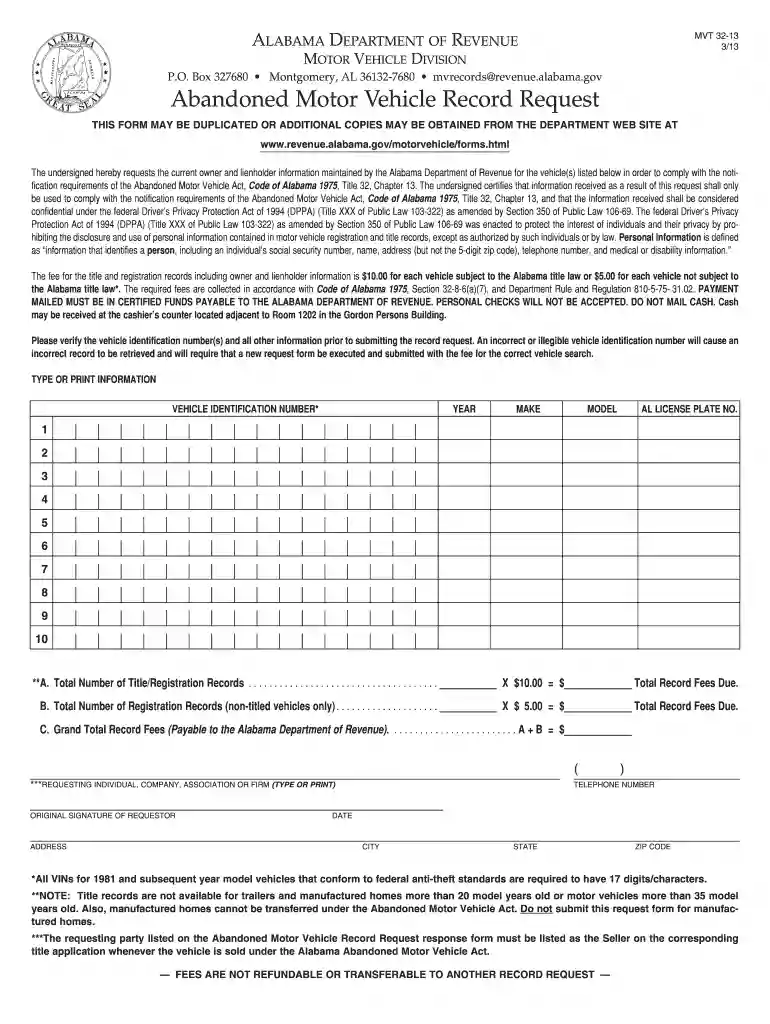 abandoned title application Preview on Page 1