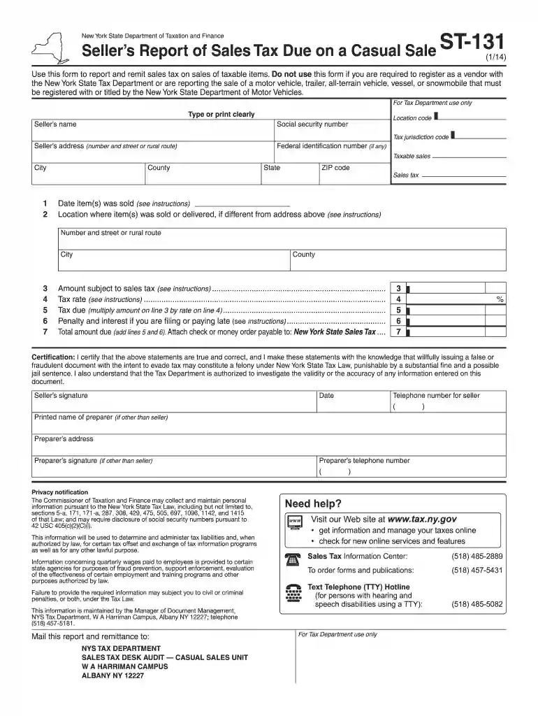 2013 seller form Preview on Page 1