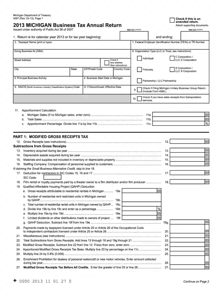 4567 form 2013 Preview on Page 1