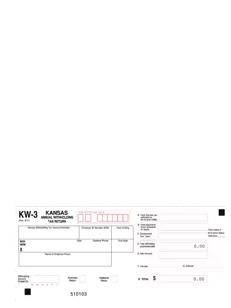 form kw 3 2011 Preview on Page 1