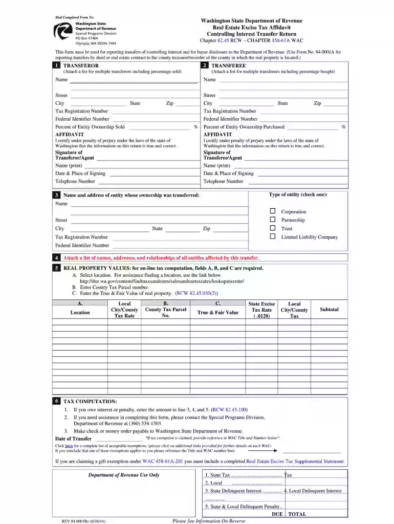84 0001a 2014 form Preview on Page 1