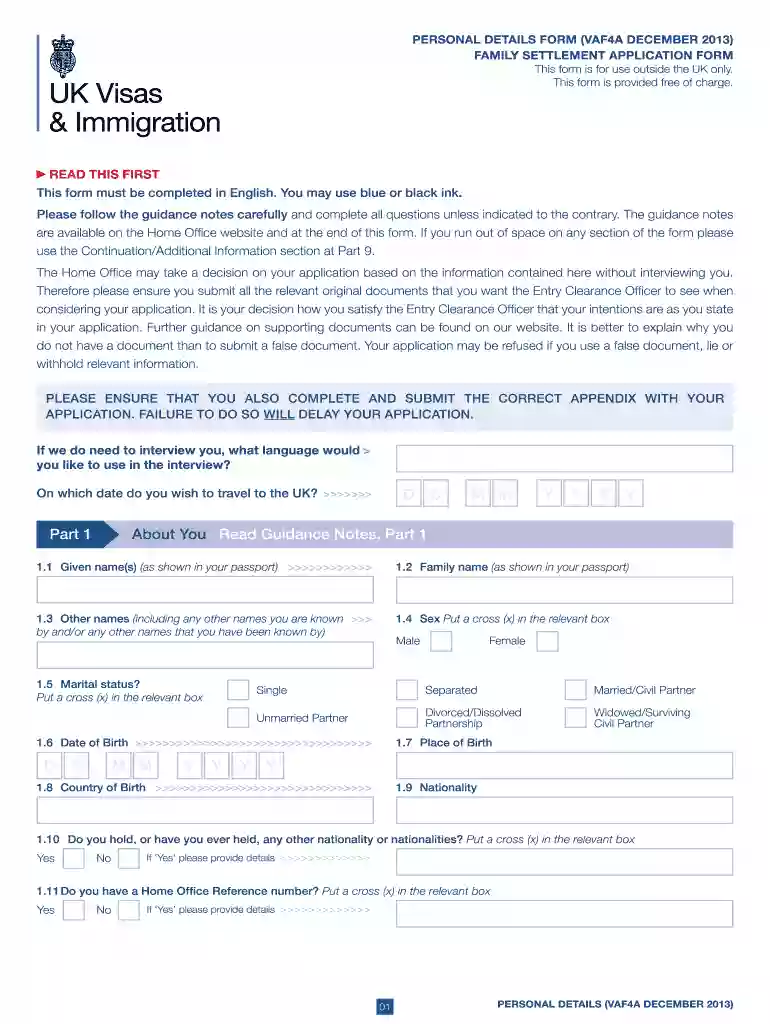 how to fill outimmigration formukappendix 2 2013 Preview on Page 1