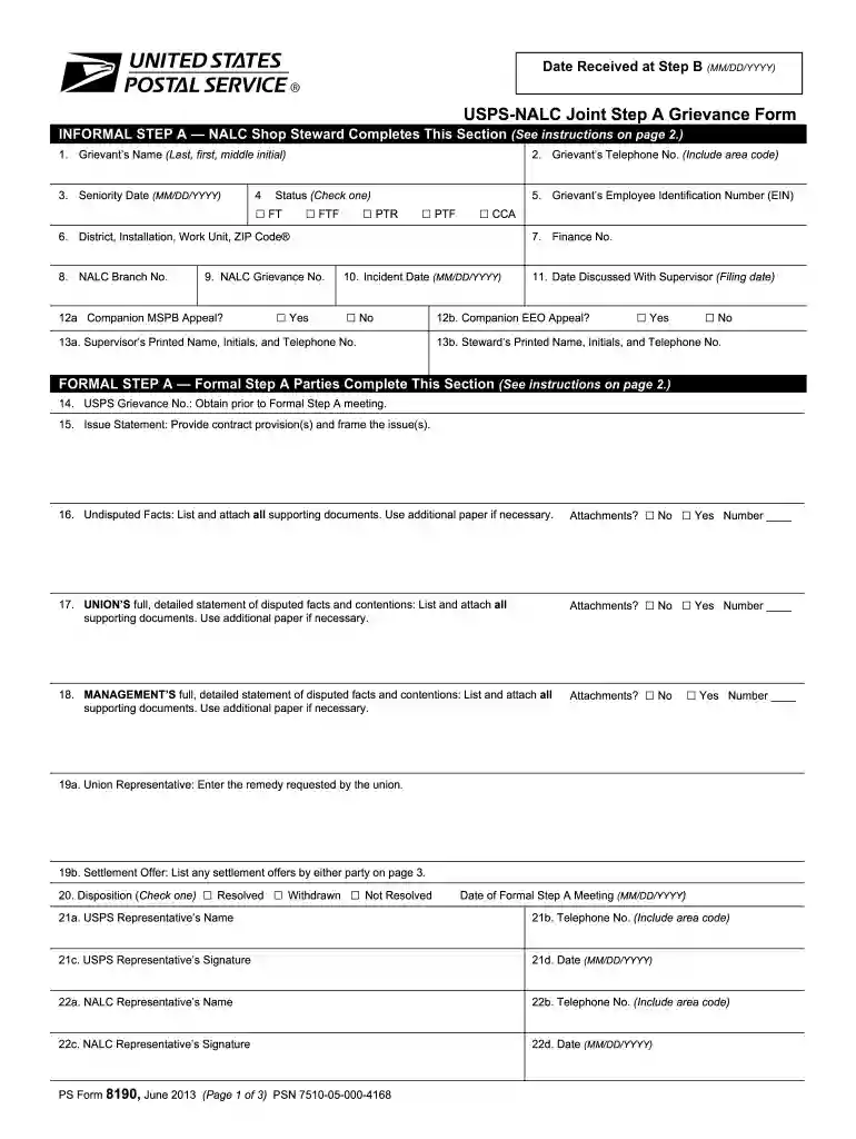 nalc request for information form Preview on Page 1