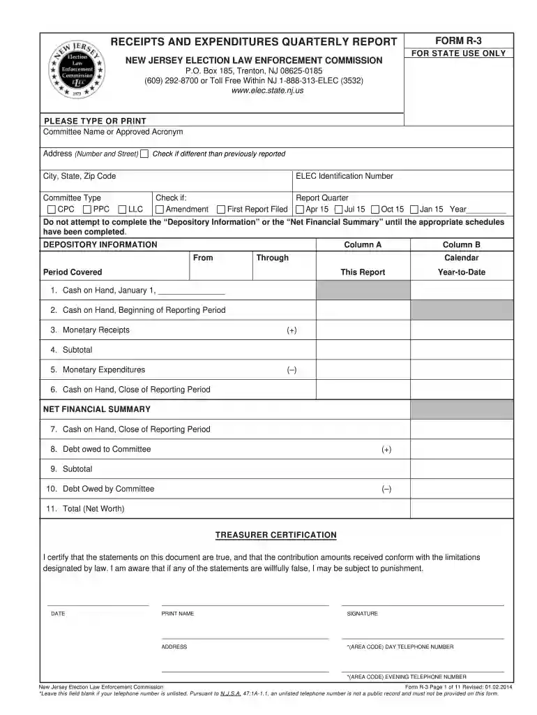 r 3 form Preview on Page 1