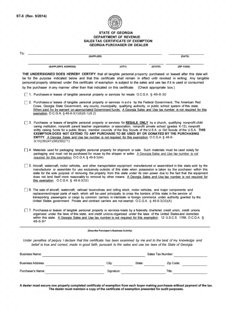 georgia state tax Preview on Page 1