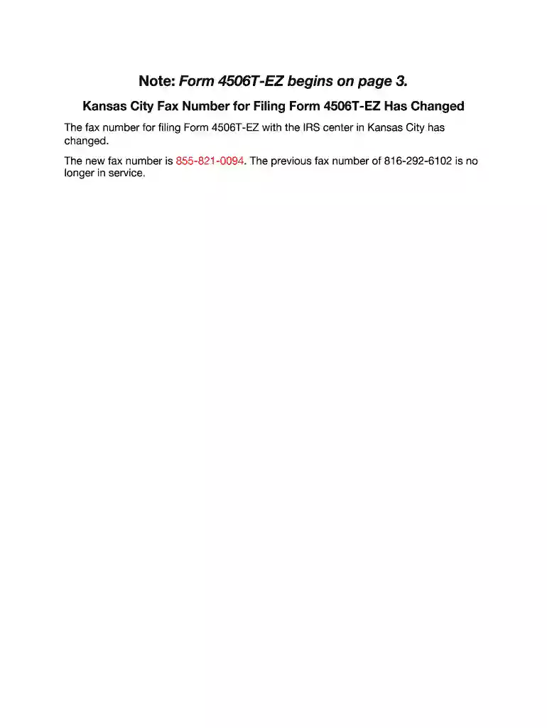 4506t ez 2014 form Preview on Page 1
