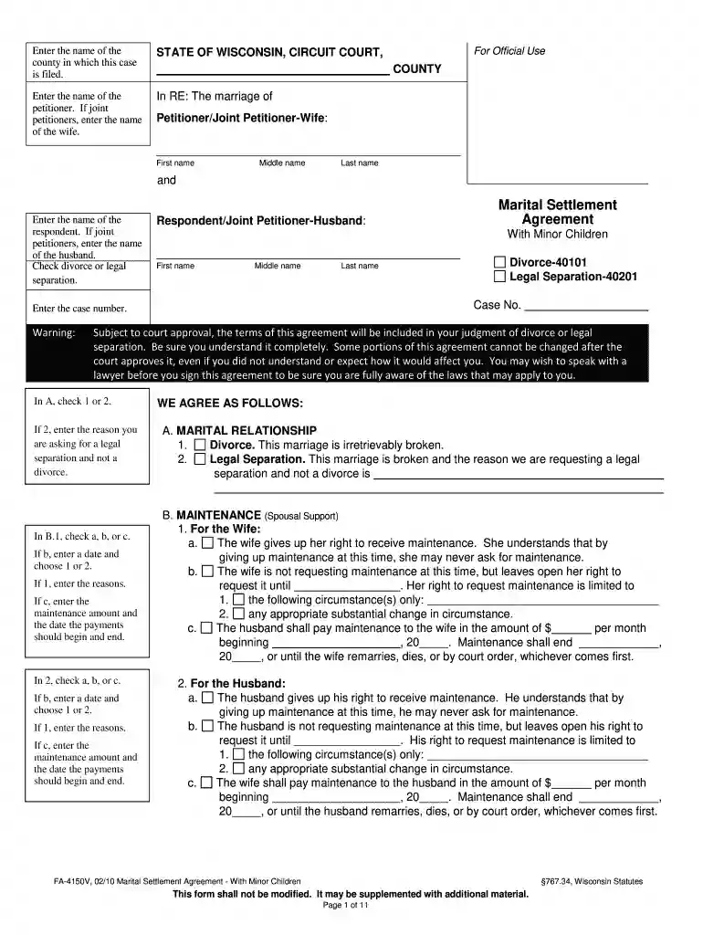 fa 4150v Preview on Page 1
