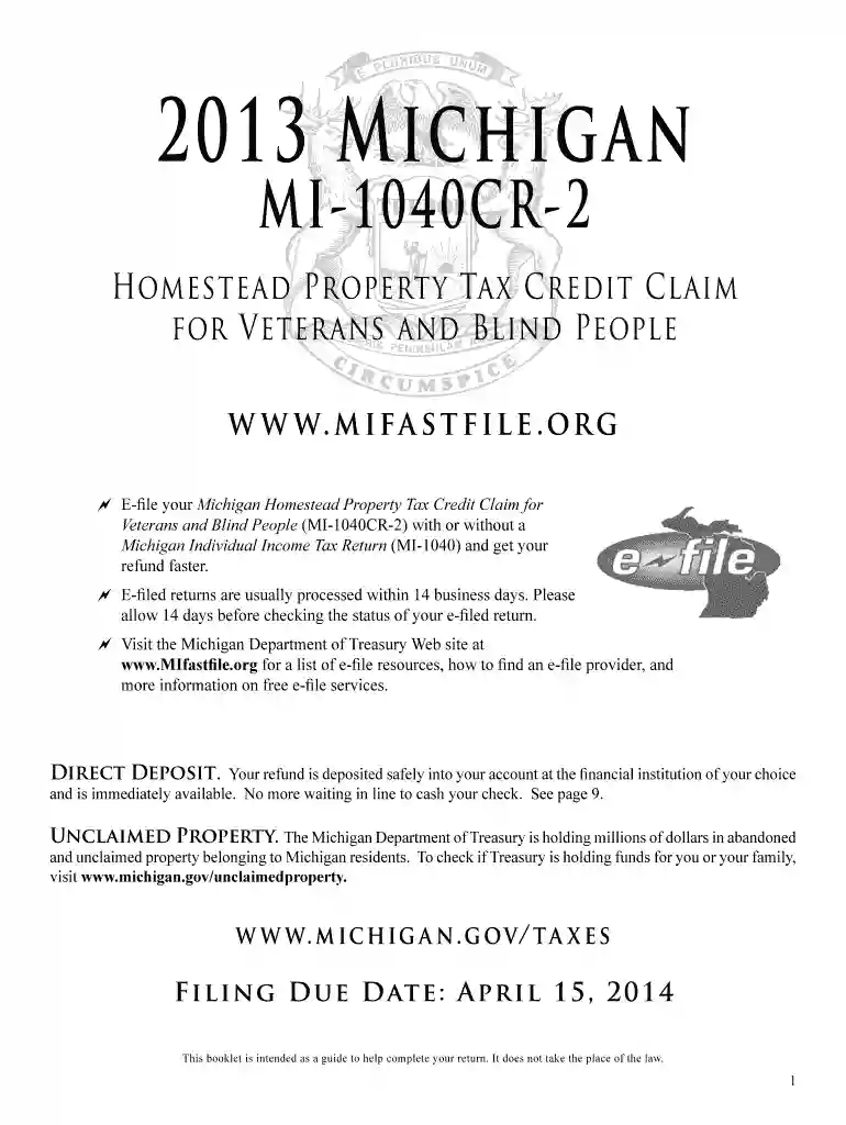 2013 form tax credit claim Preview on Page 1