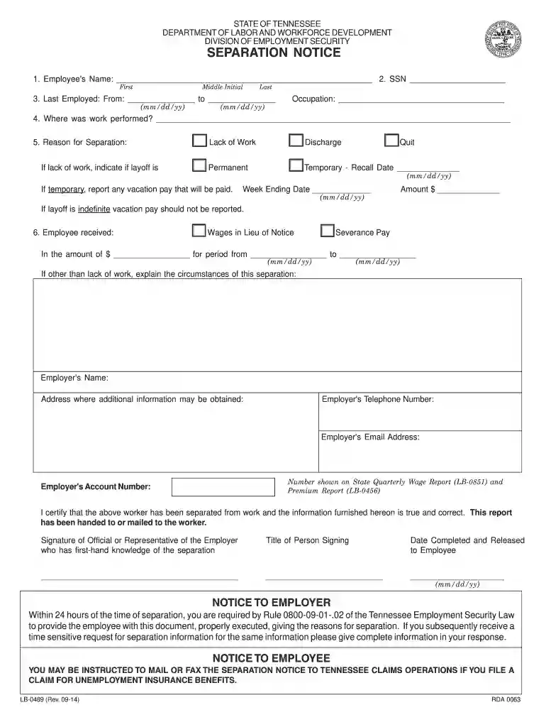 separation notice tn Preview on Page 1