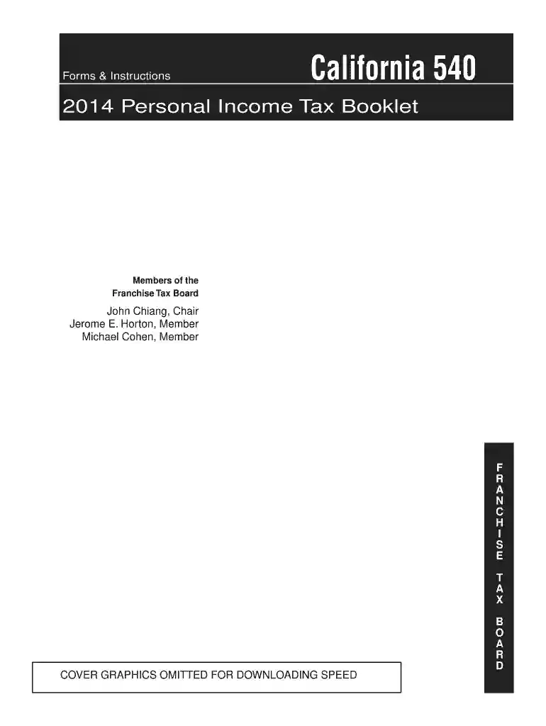 2014 540a form Preview on Page 1