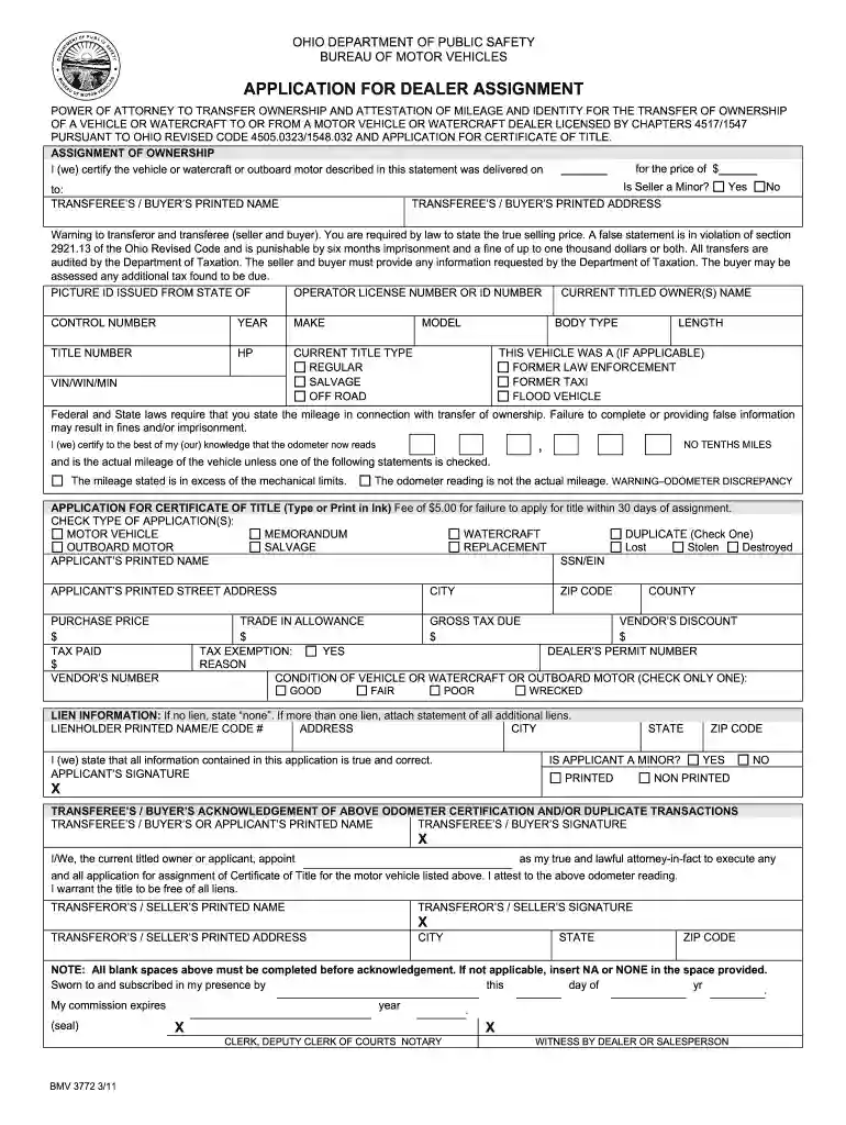 bmv 3772 Preview on Page 1