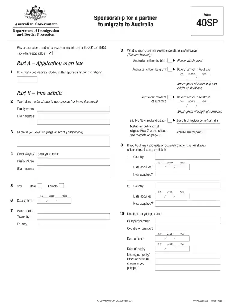 form 40sp Preview on Page 1