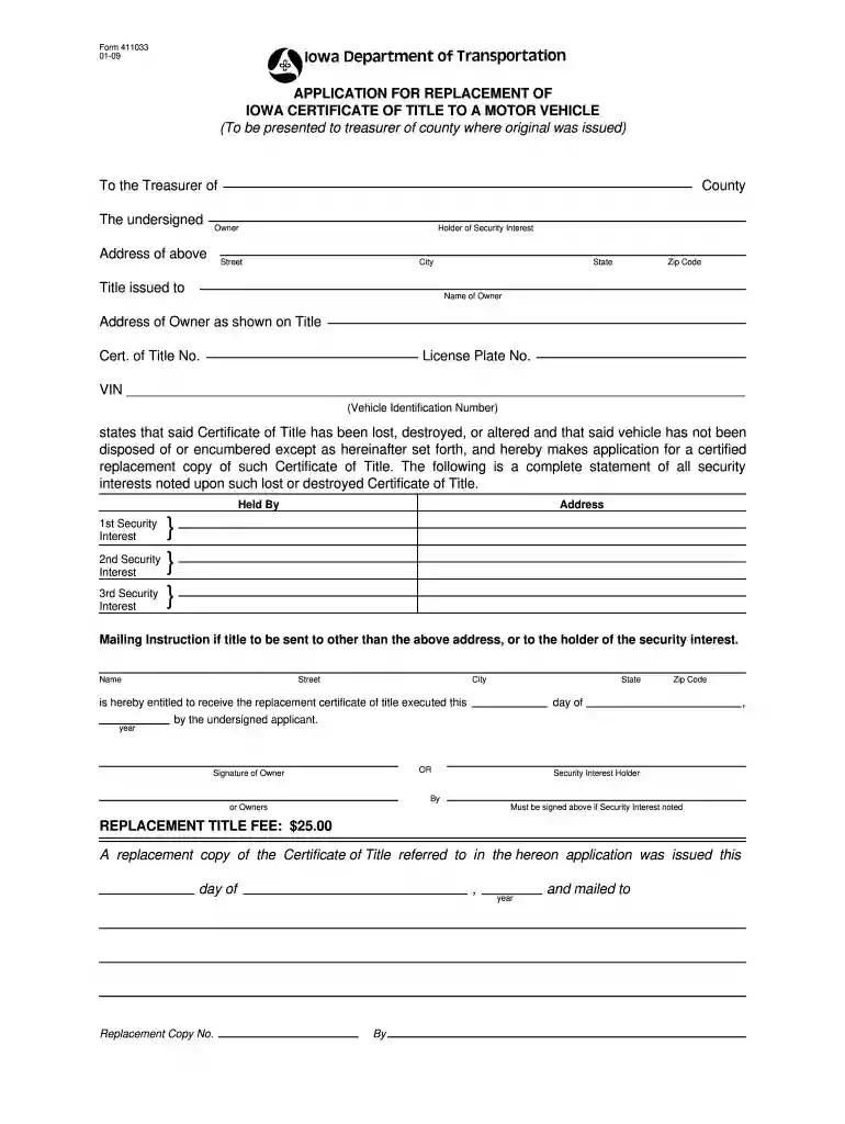411033 2009 form Preview on Page 1