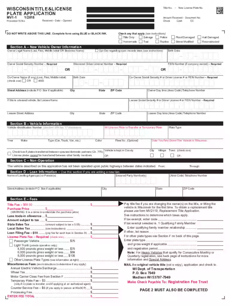 mv1 form Preview on Page 1