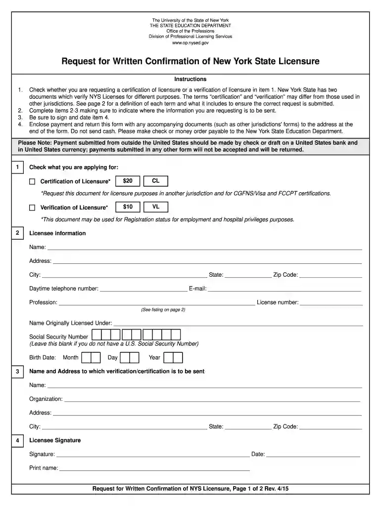 ny license verification Preview on Page 1