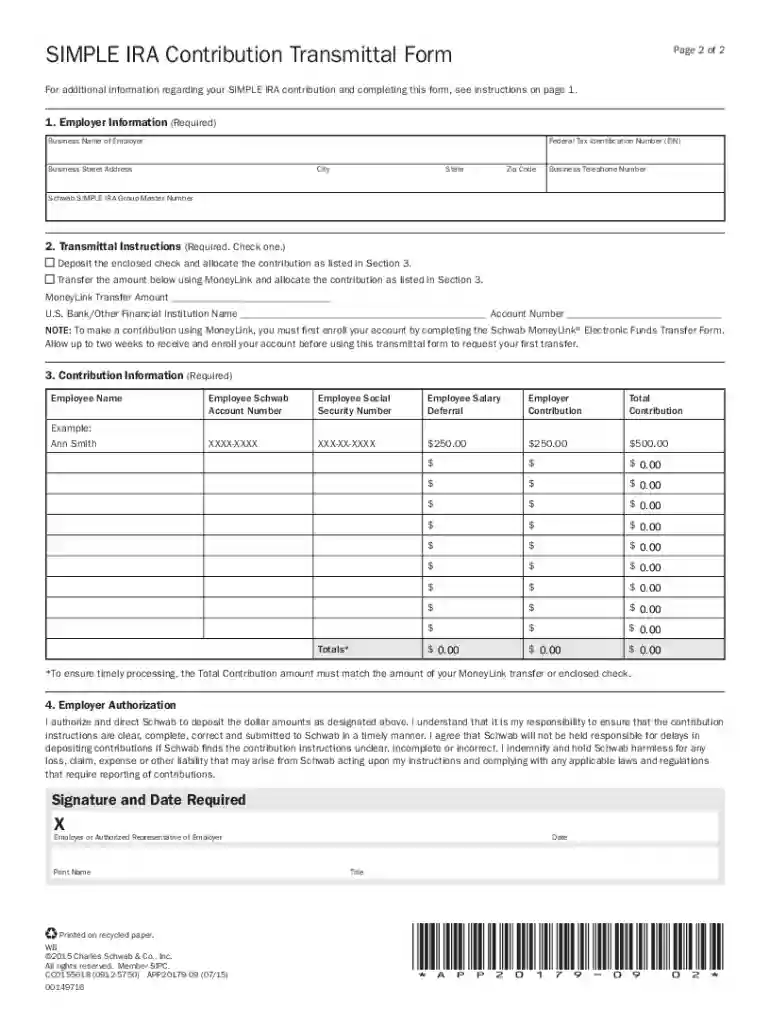 schwab how to contribute to ira Preview on Page 1