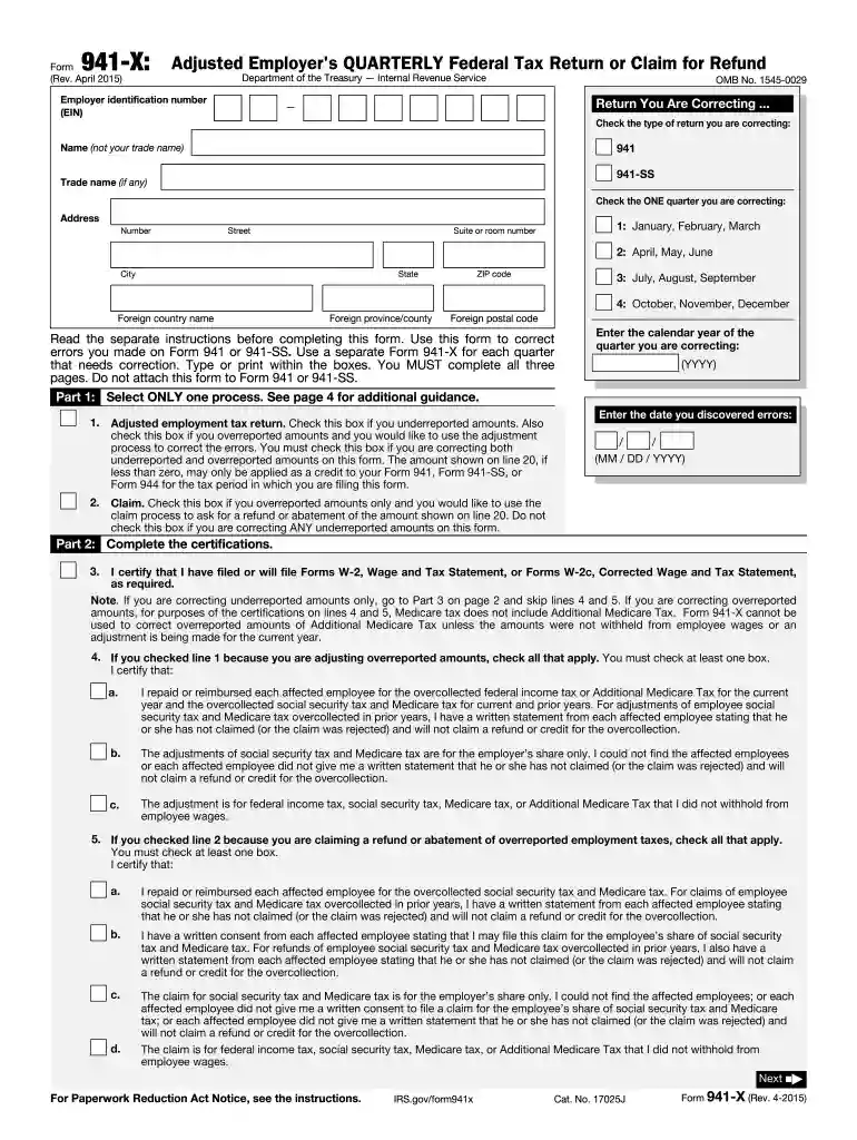 941x mailing address Preview on Page 1