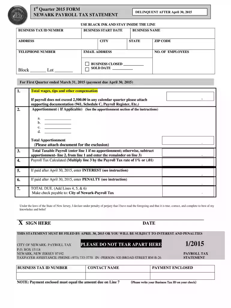 2015 form Preview on Page 1
