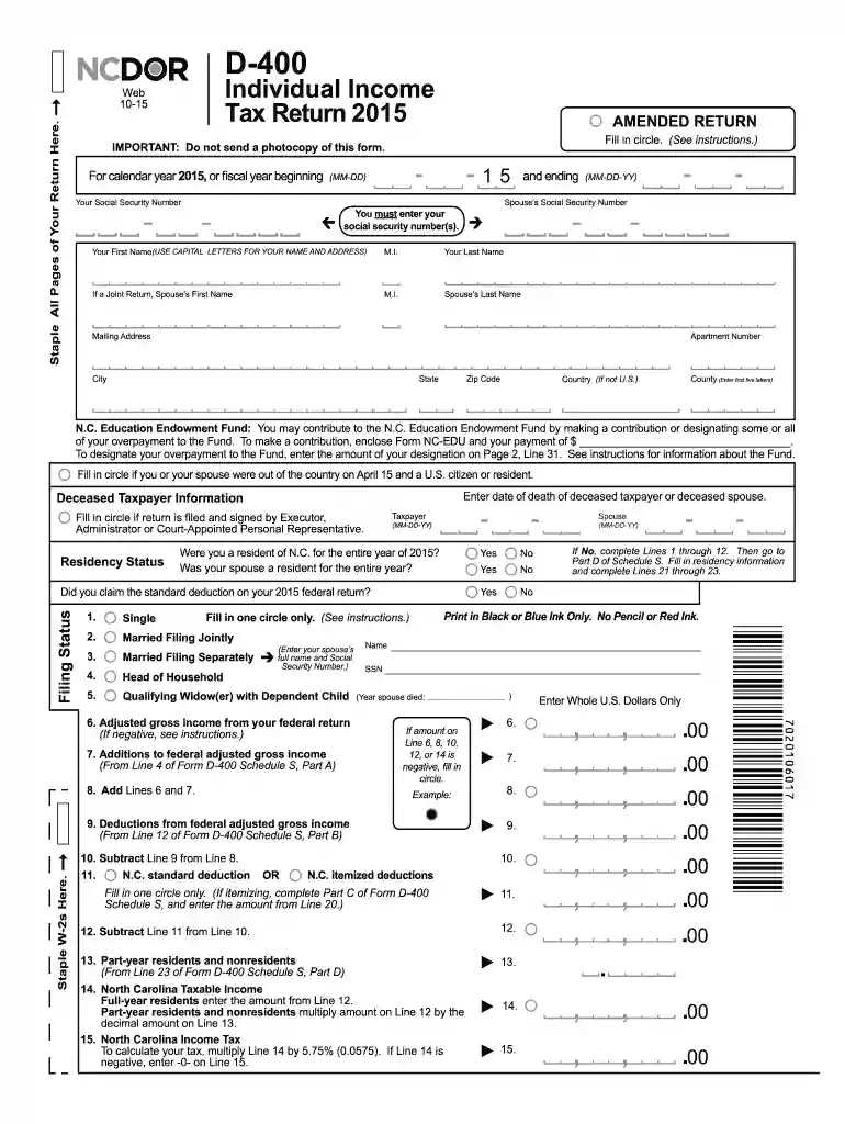 form d 400 Preview on Page 1