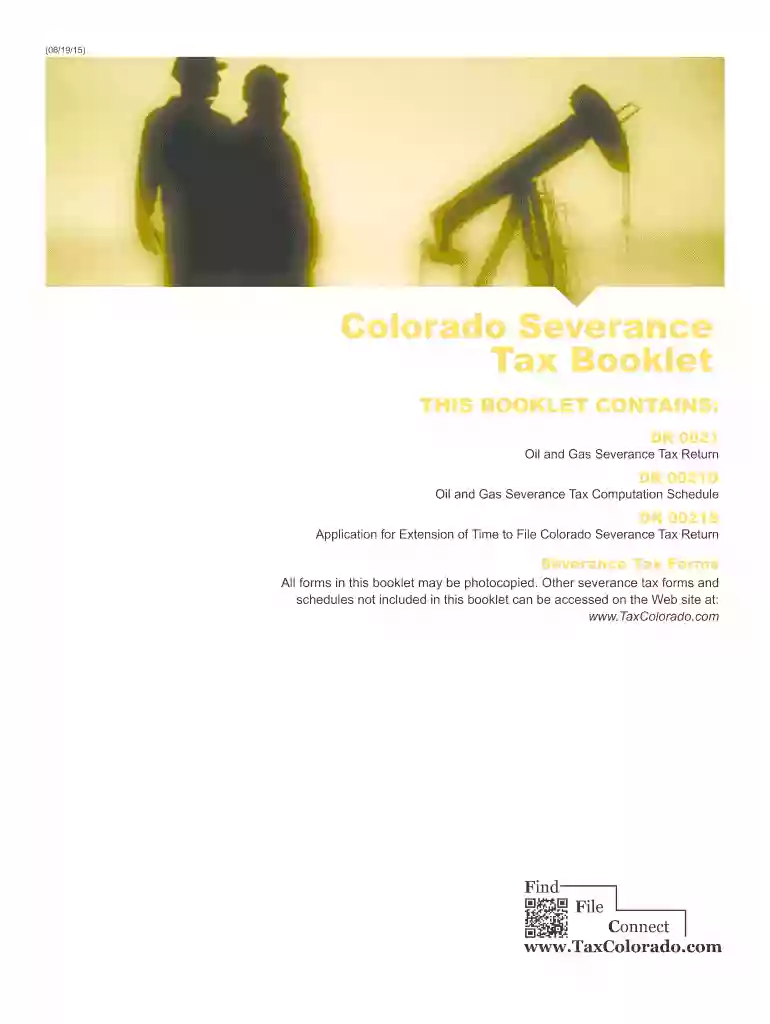 co severance 2015 form Preview on Page 1