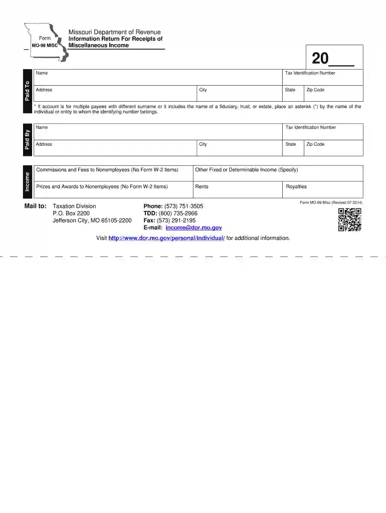 mo misc 2014 form Preview on Page 1