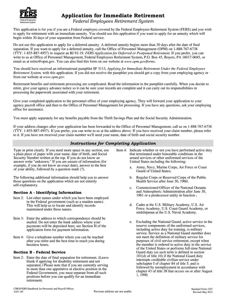 sf 3107 1 instructions Preview on Page 1