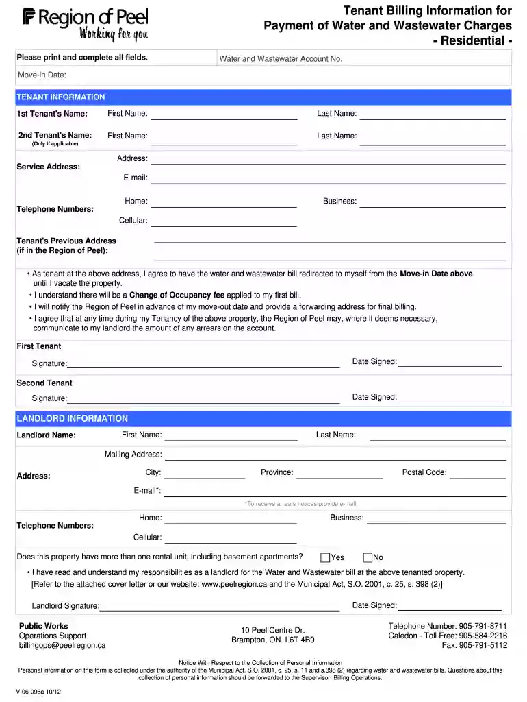 water bill brampton Preview on Page 1