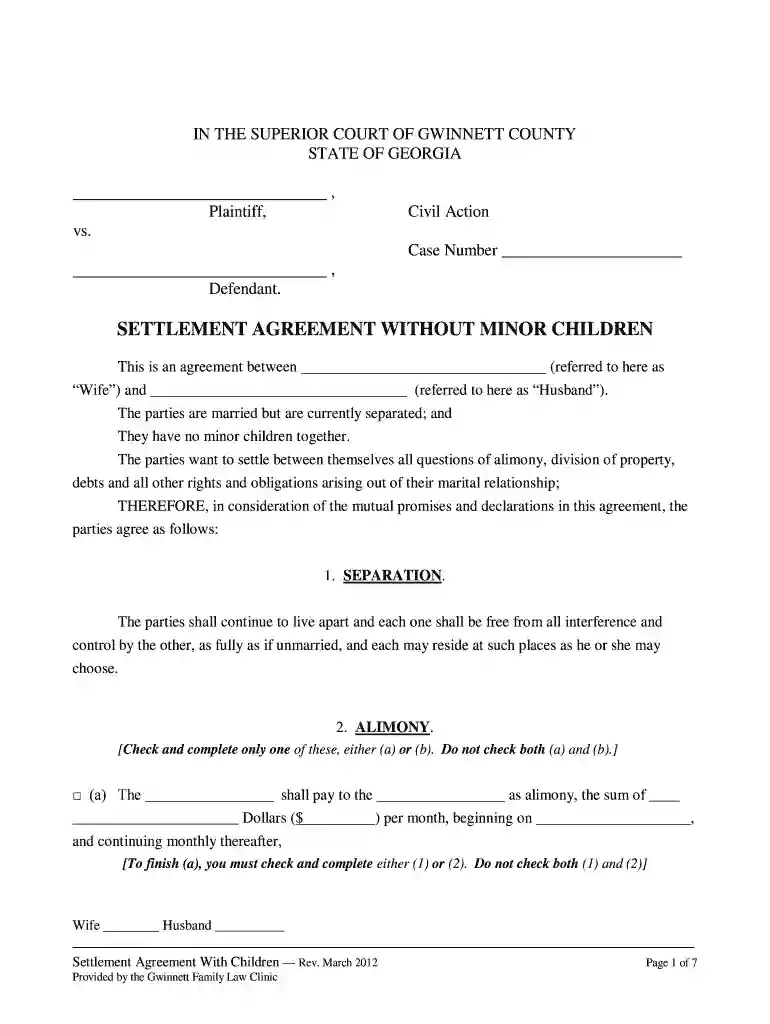 cr2a agreement template Preview on Page 1