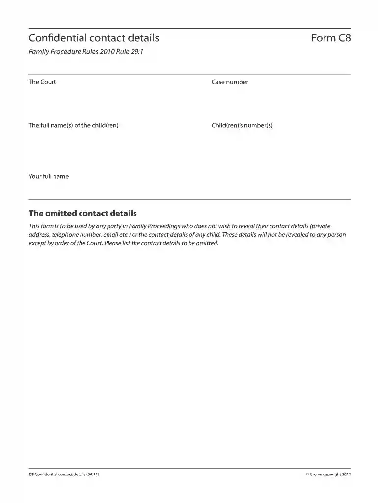 c8 confidential Preview on Page 1