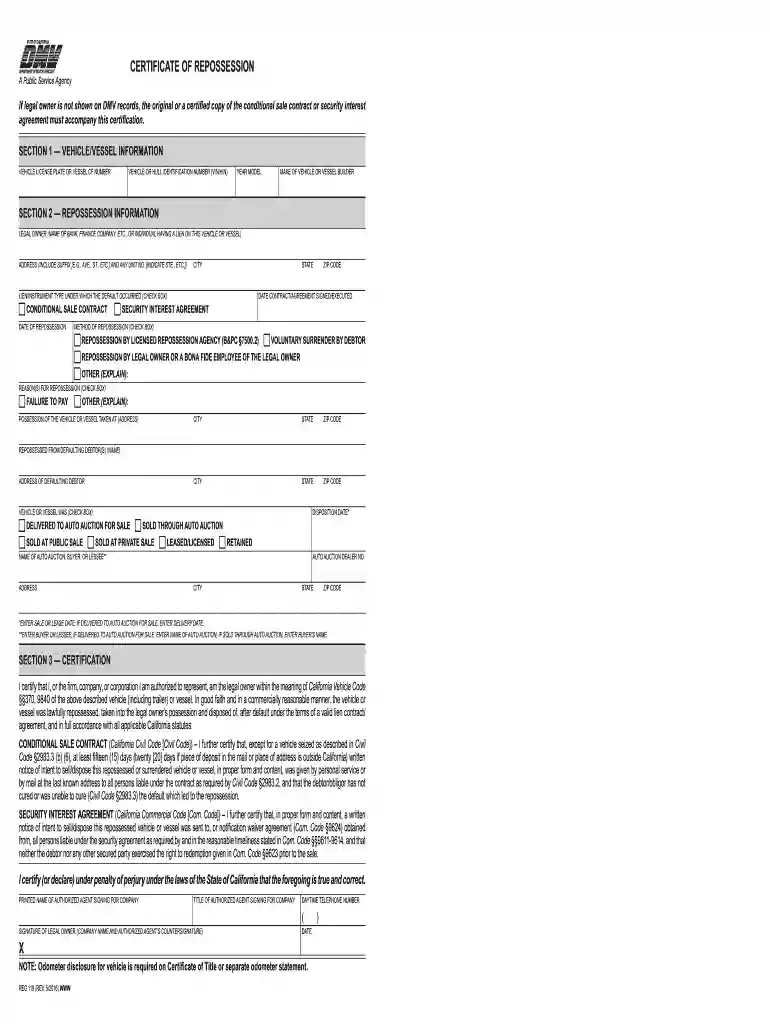 reg 119 Preview on Page 1