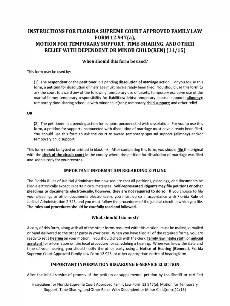 florida motion child Preview on Page 1