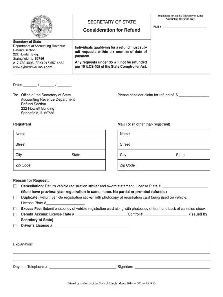 consideration refund Preview on Page 1