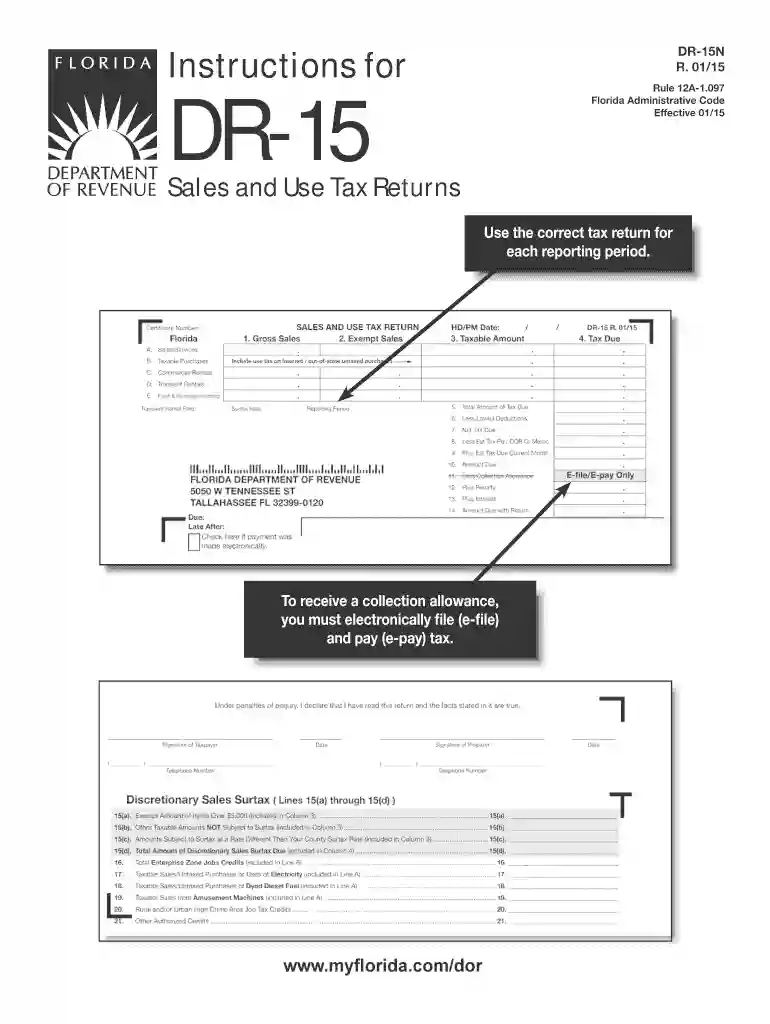 form dr 15n 2015 Preview on Page 1