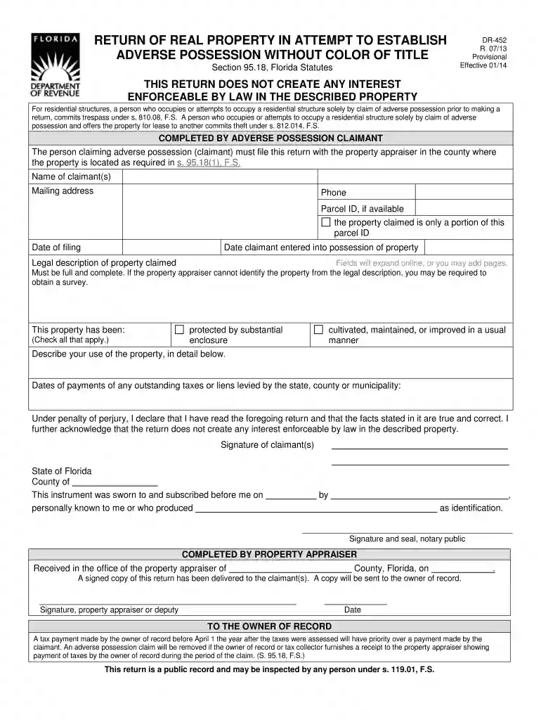 successful adverse possession cases in florida Preview on Page 1