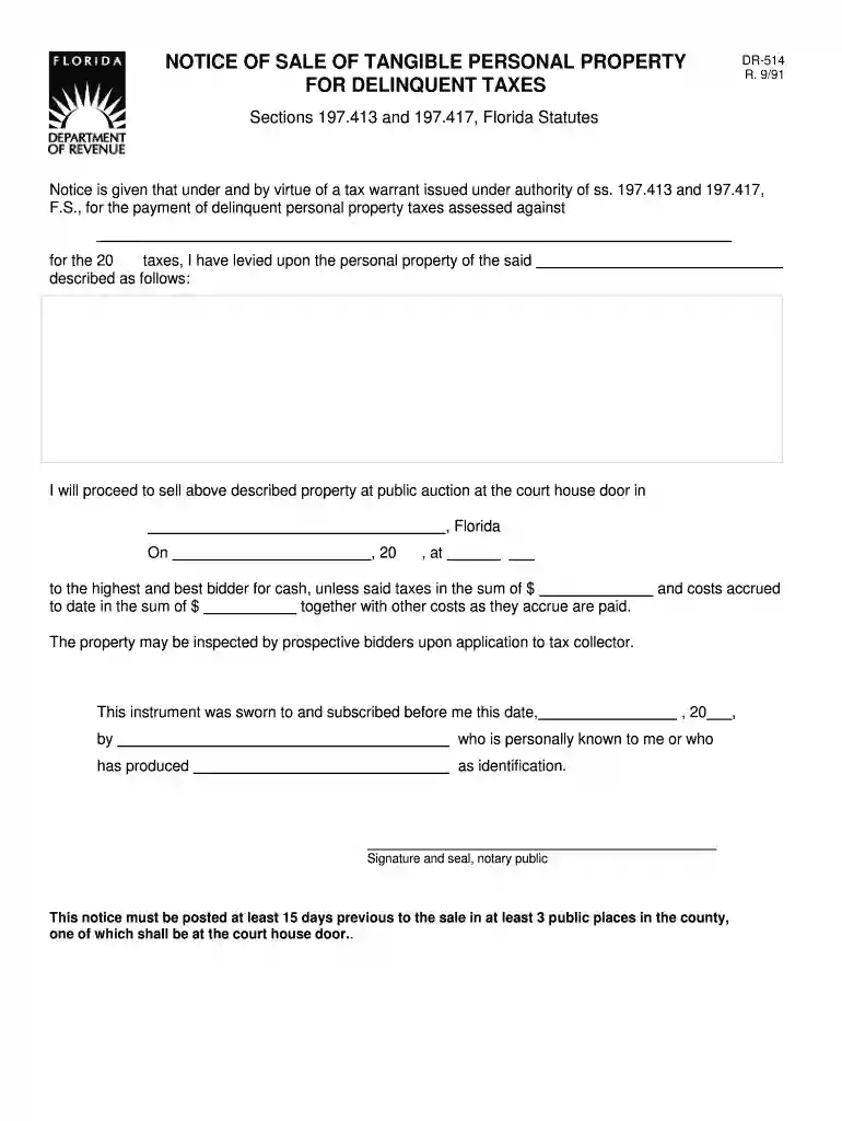 Download Form DR-514 - formuPack Preview on Page 1