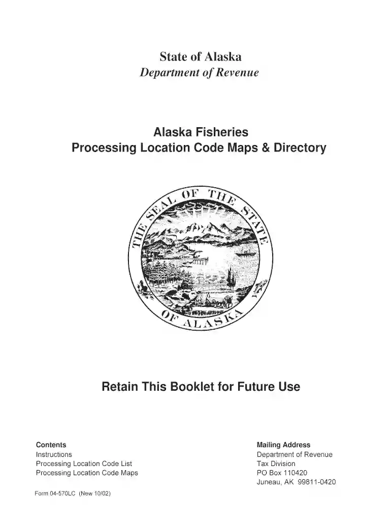 alaska location code maps Preview on Page 1