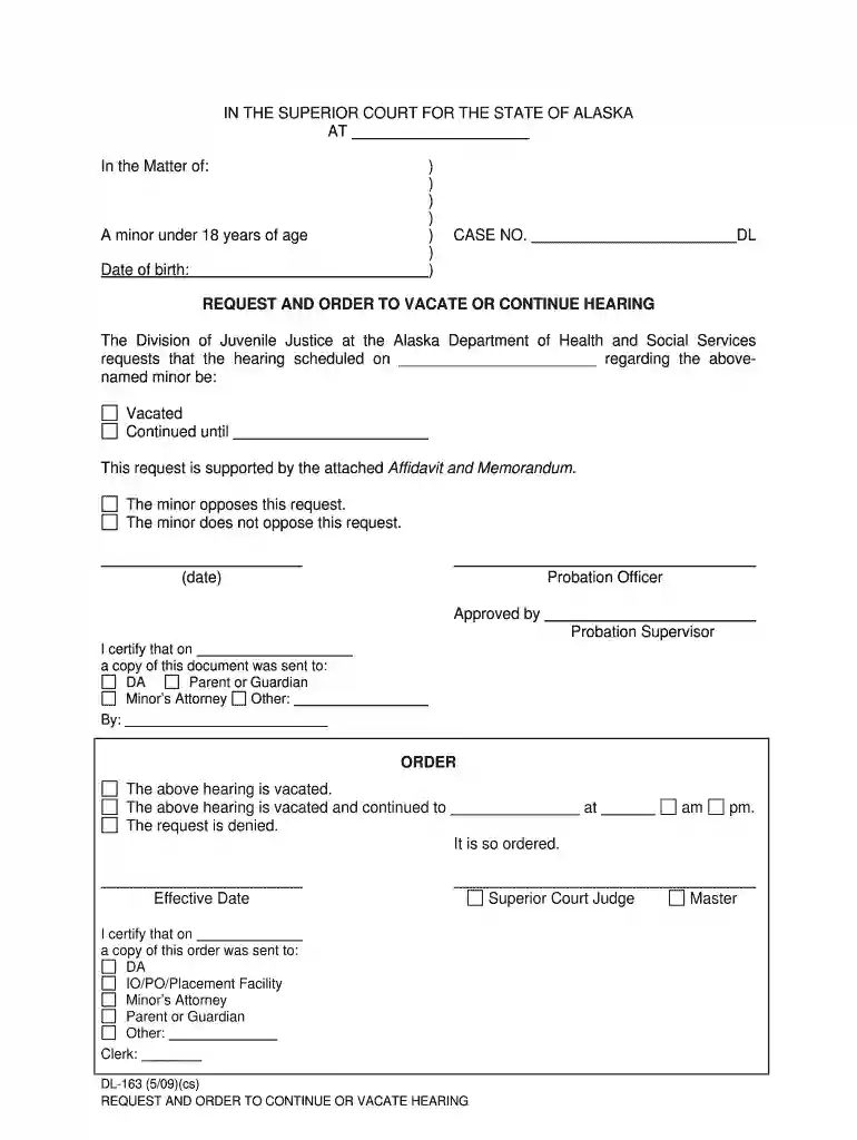 dl 163 form Preview on Page 1