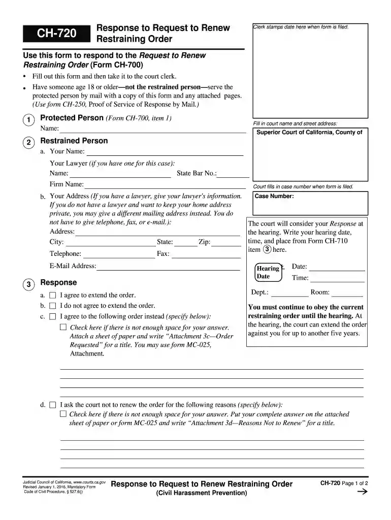 california response renew form Preview on Page 1
