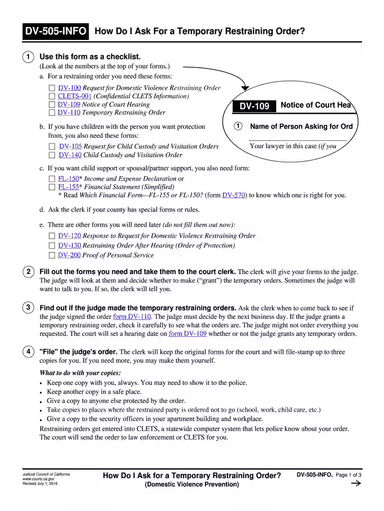 dv 505 Preview on Page 1