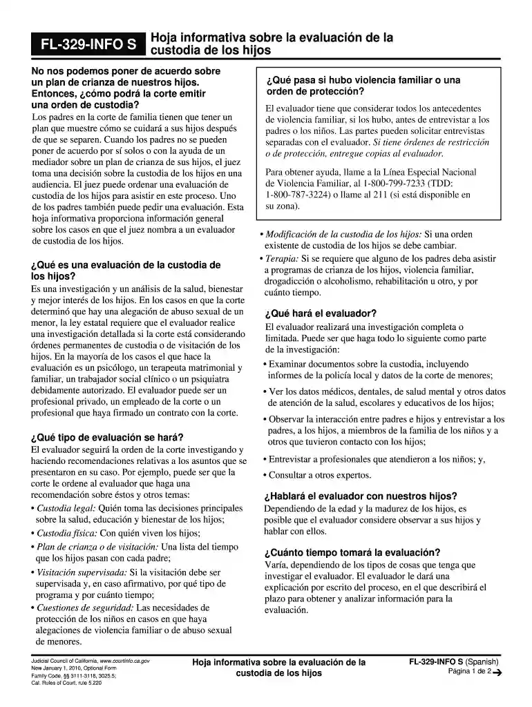 california informativa evaluacion online Preview on Page 1