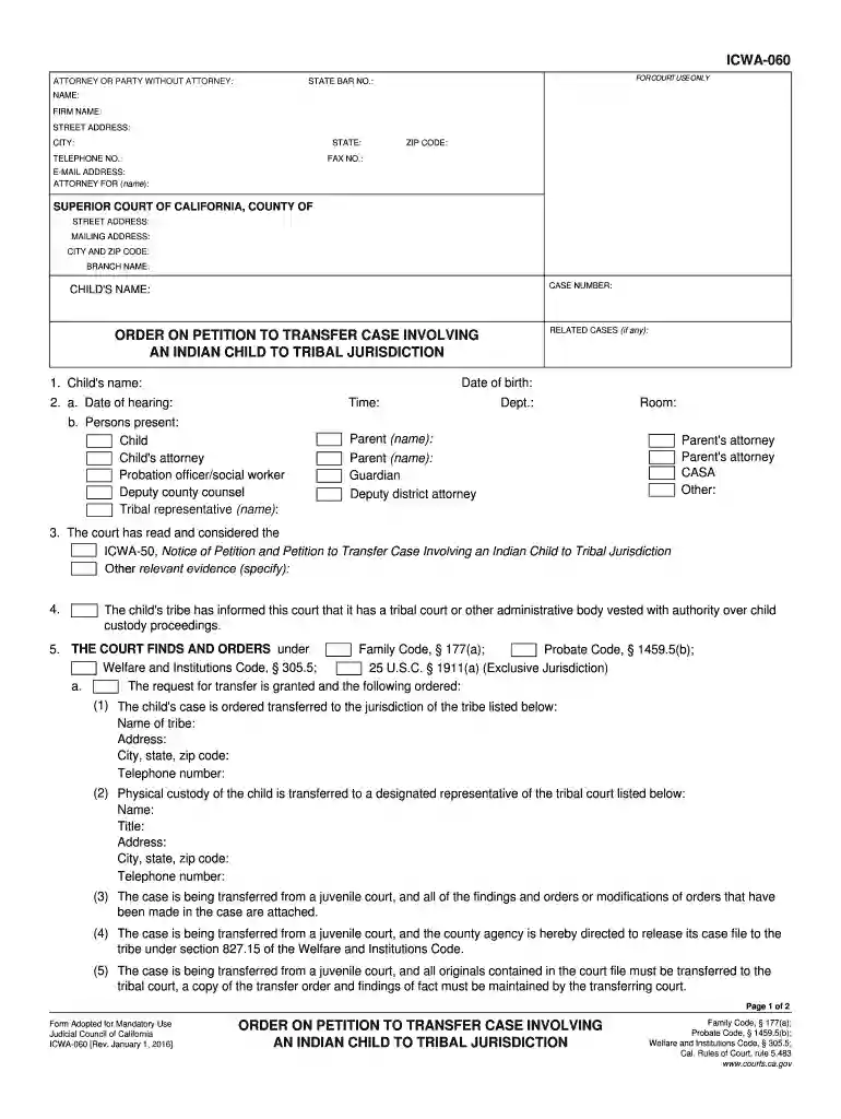 ca 060 involving form Preview on Page 1